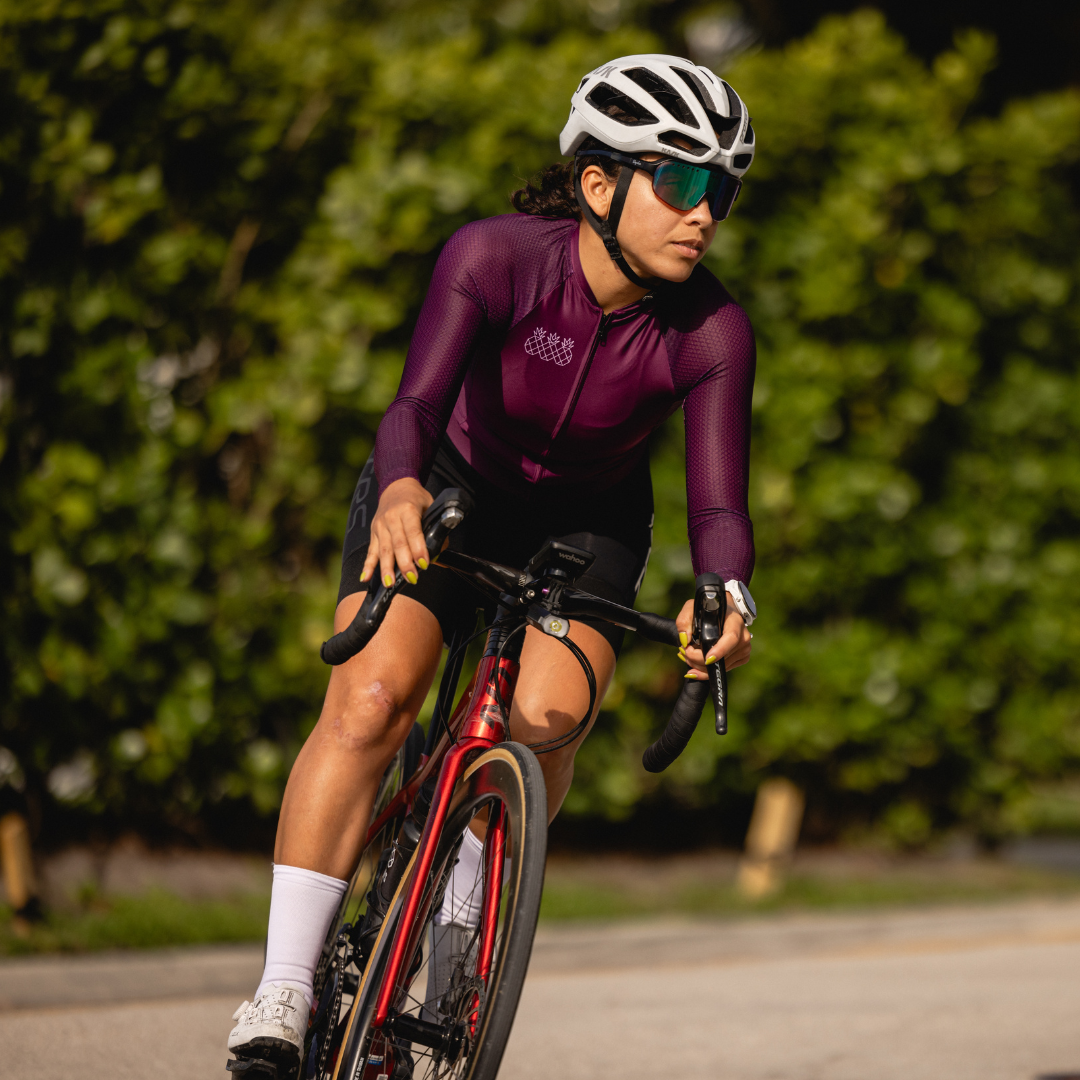 Women's Long Sleeve Pro Jersey  | Plum