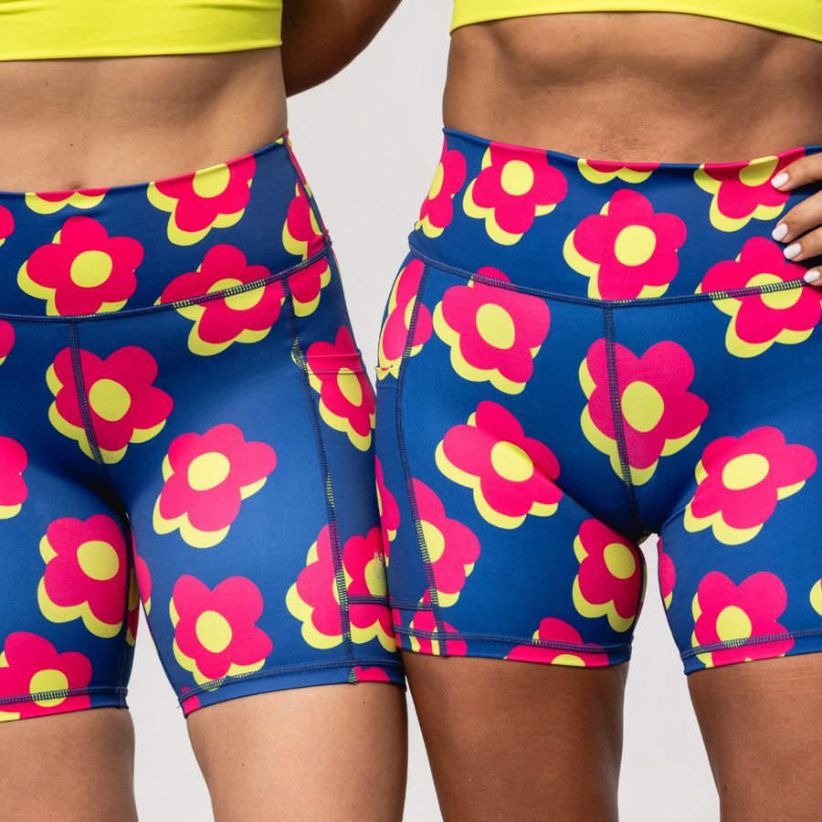 Women's OMG Shorts 6" |  Azure Flora