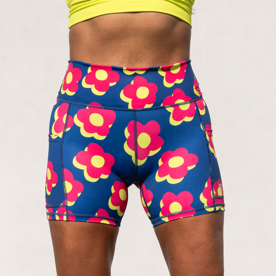 Women's OMG Shorts 5" | Azure Flora