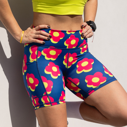 Women's OMG Shorts 6" |  Azure Flora