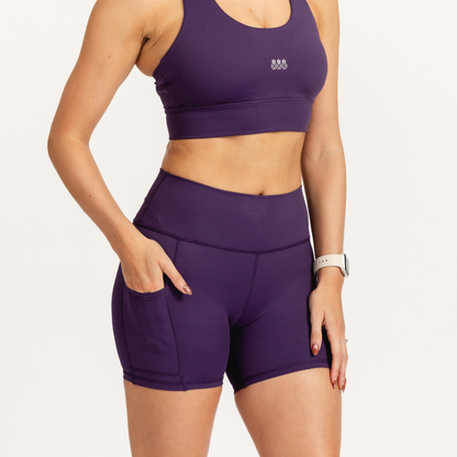 Women's OMG Shorts 4" | Deep Purple