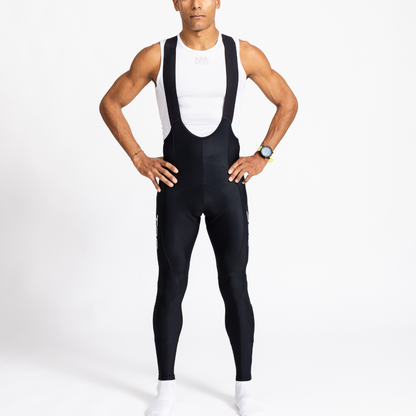 Men's Thermal Bib Tights | Black