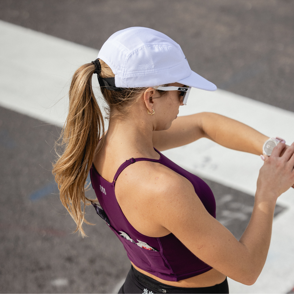 Running Cap | White – Tres Piñas