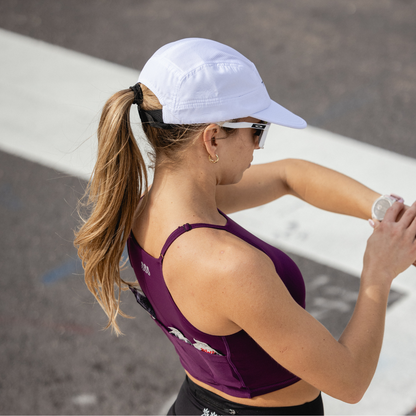 Running Cap | White