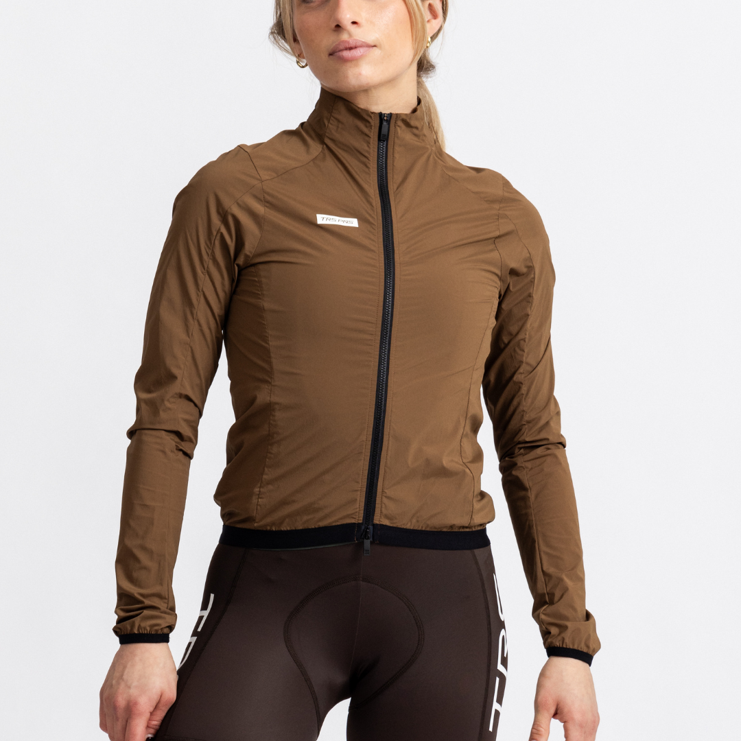 Women's Stash Windproof Jacket | Brown