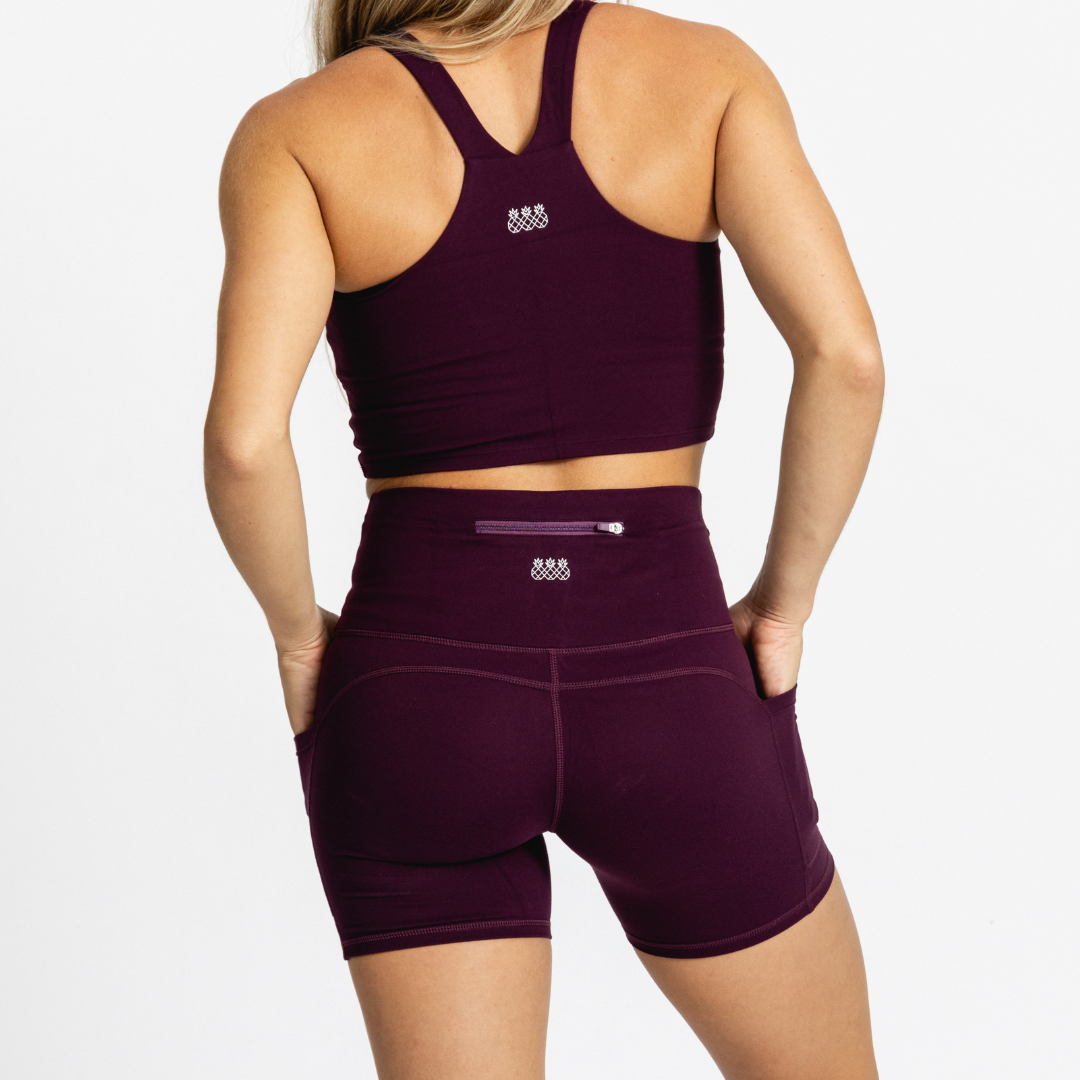 Women's Ascend OMG Shorts 5" | Plum