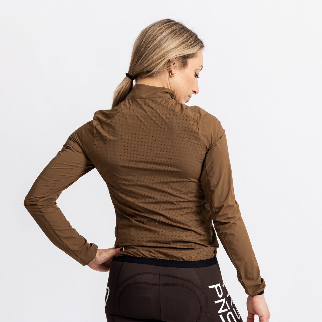 Women's Stash Windproof Jacket | Brown