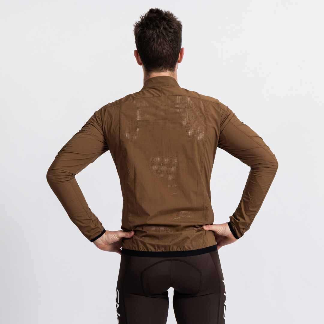 Men's Stash Windproof Jacket | Brown