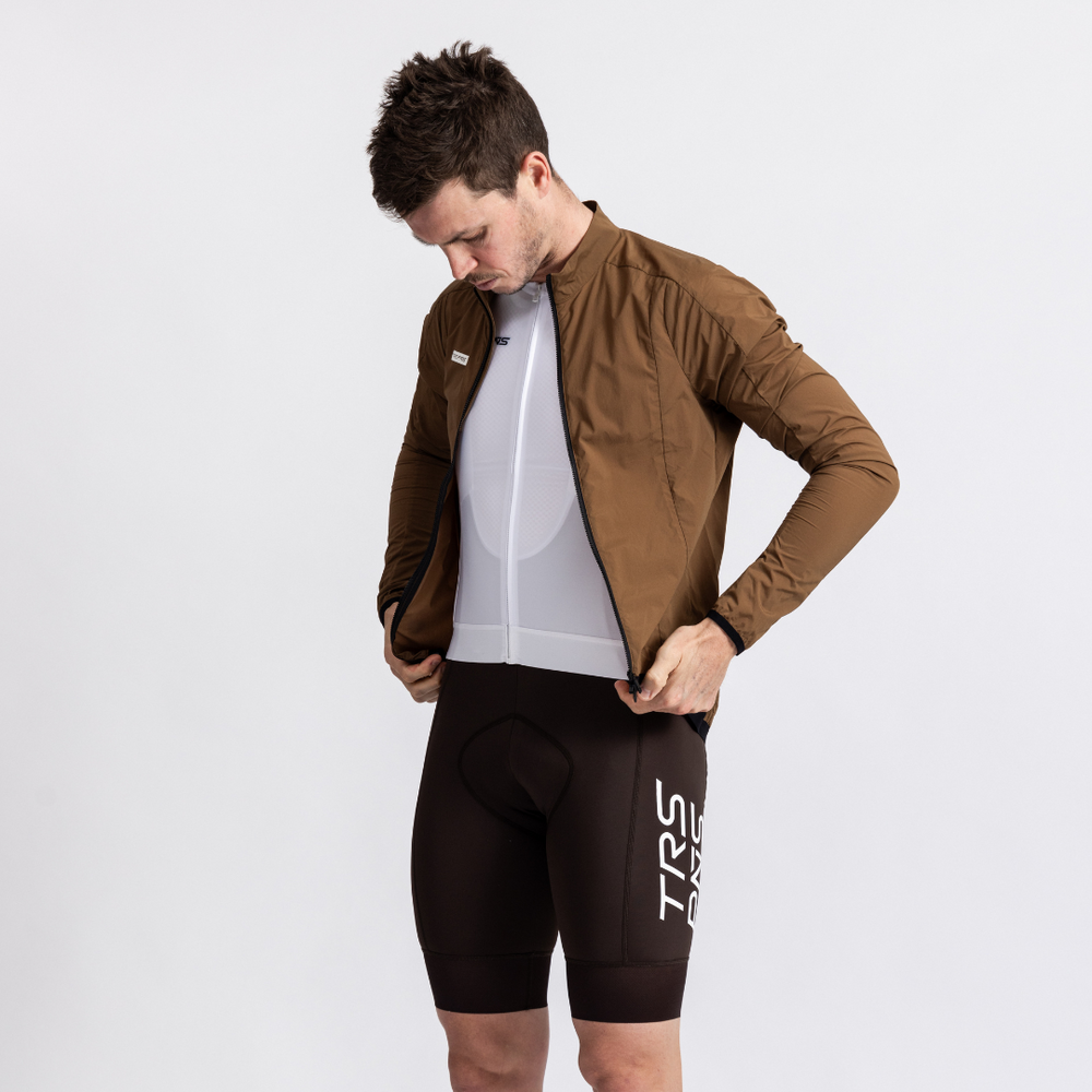 Men's Stash Windproof Jacket | Brown – Tres Piñas