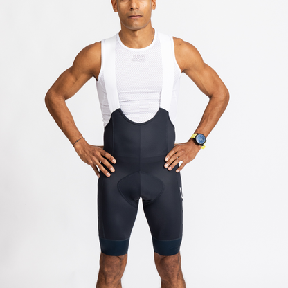 Men's Pro Bibs High Waist | Obsidian