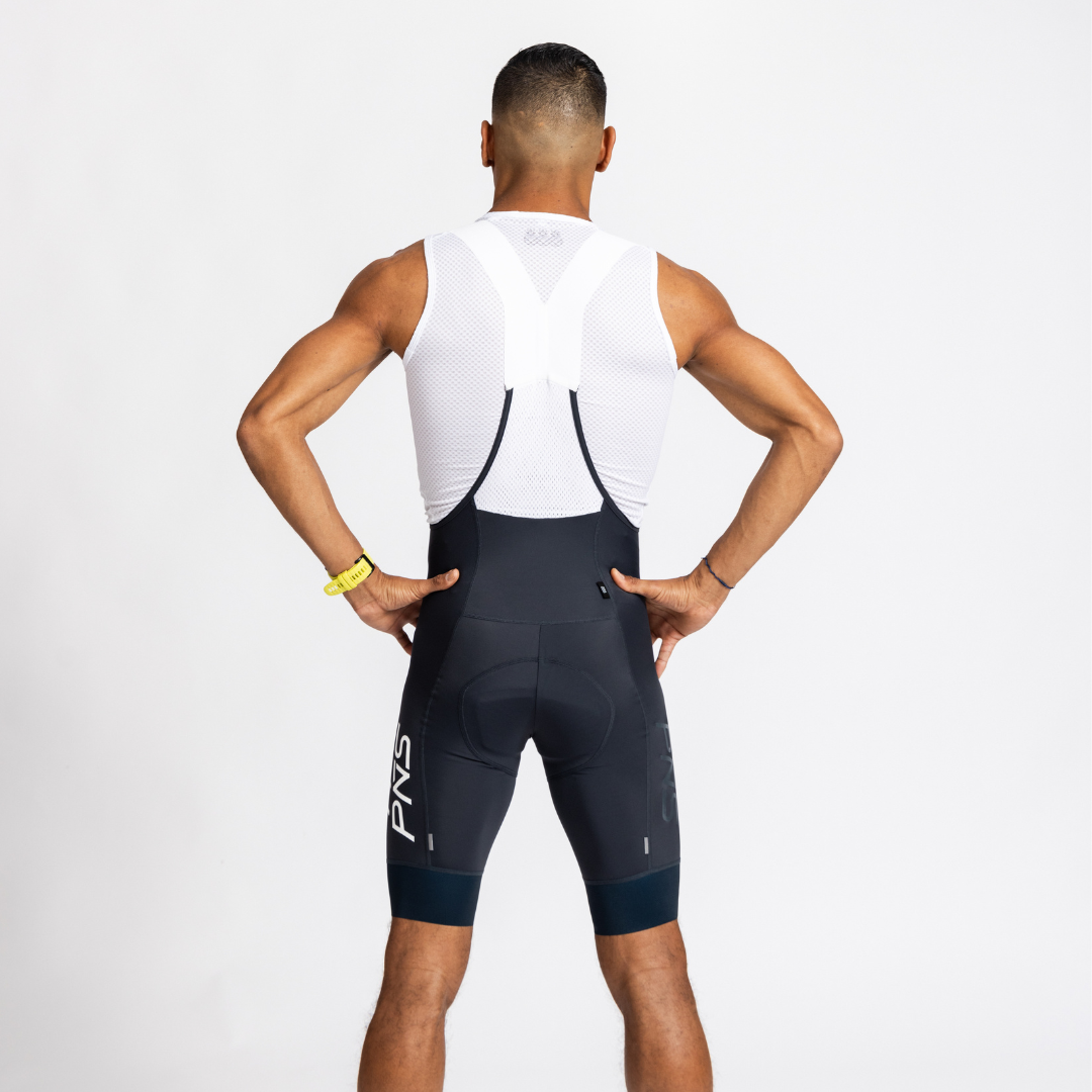 Men's Pro Bibs High Waist | Obsidian