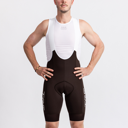 Men's Pro Bibs High Waist | Espresso