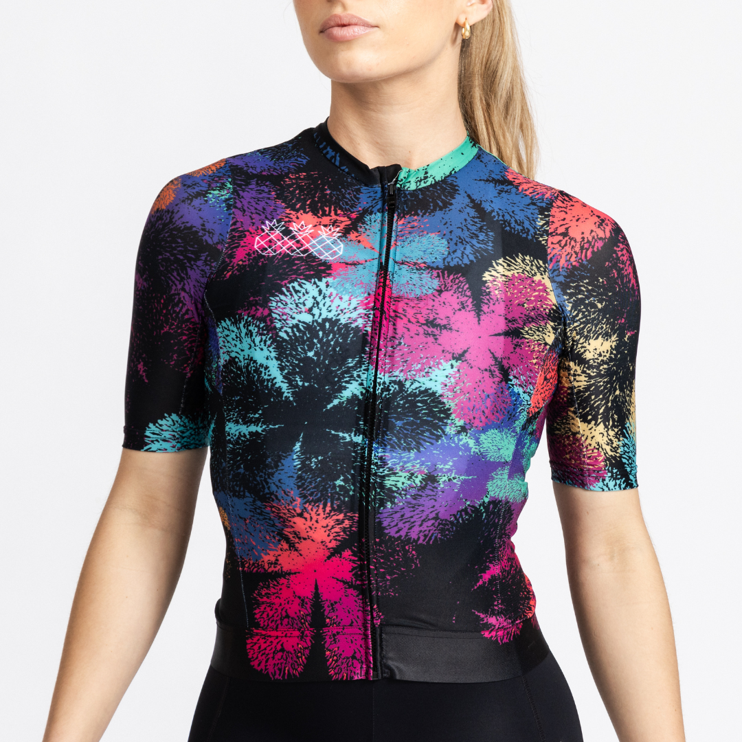 Women's Signature Jersey | Purple Flowers