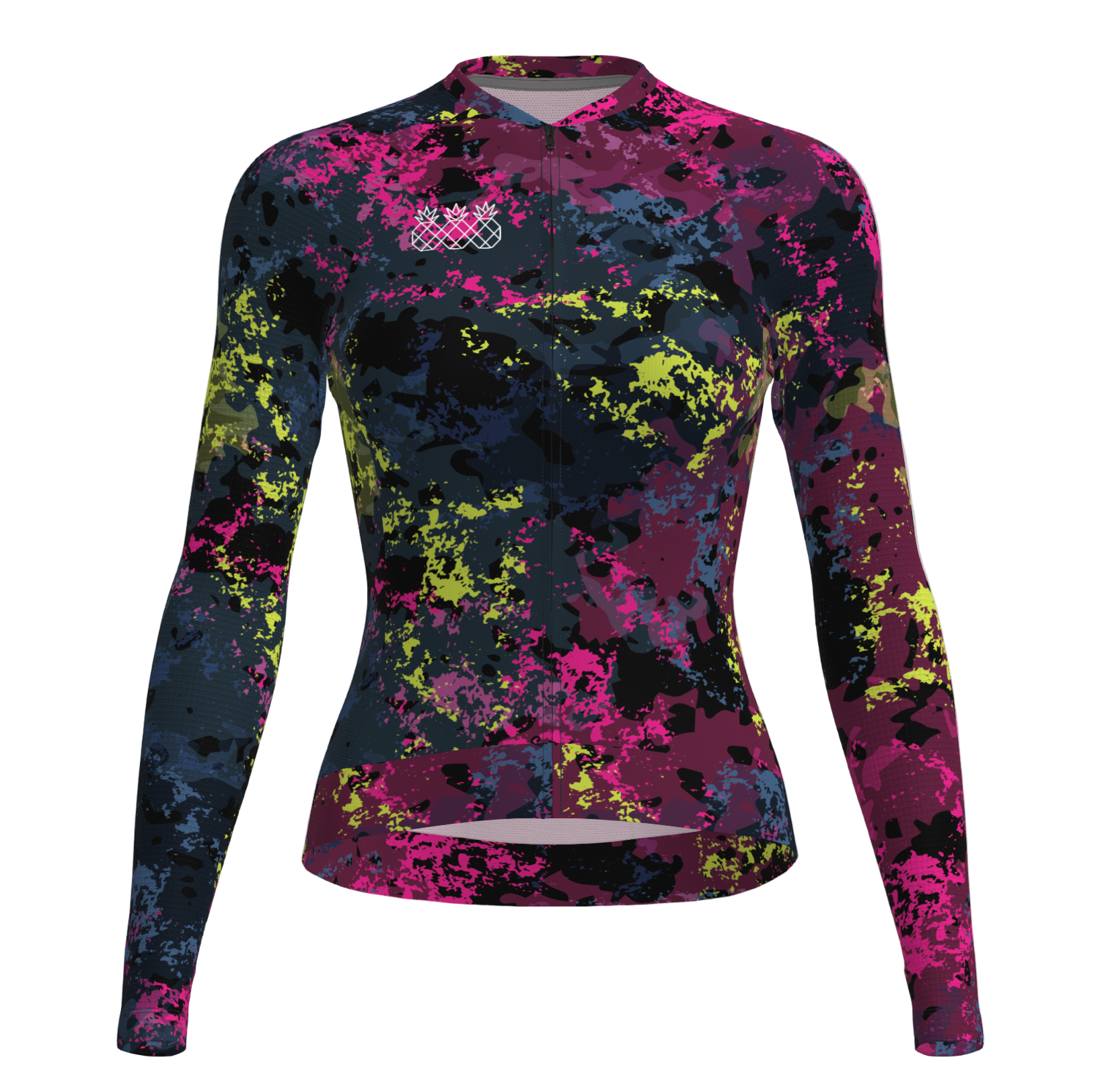 Women's Long Sleeve Pro Jersey  | Distressed