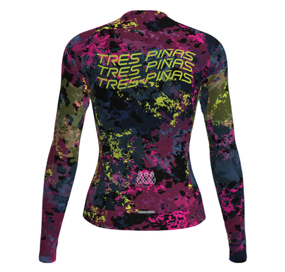 Women's Long Sleeve Pro Jersey  | Distressed