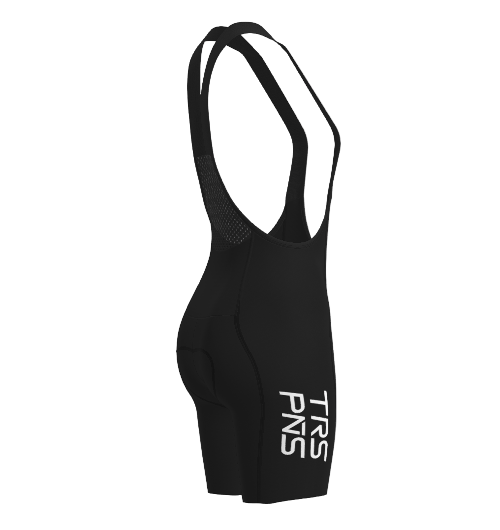 Women's Seamless Bibs | Black