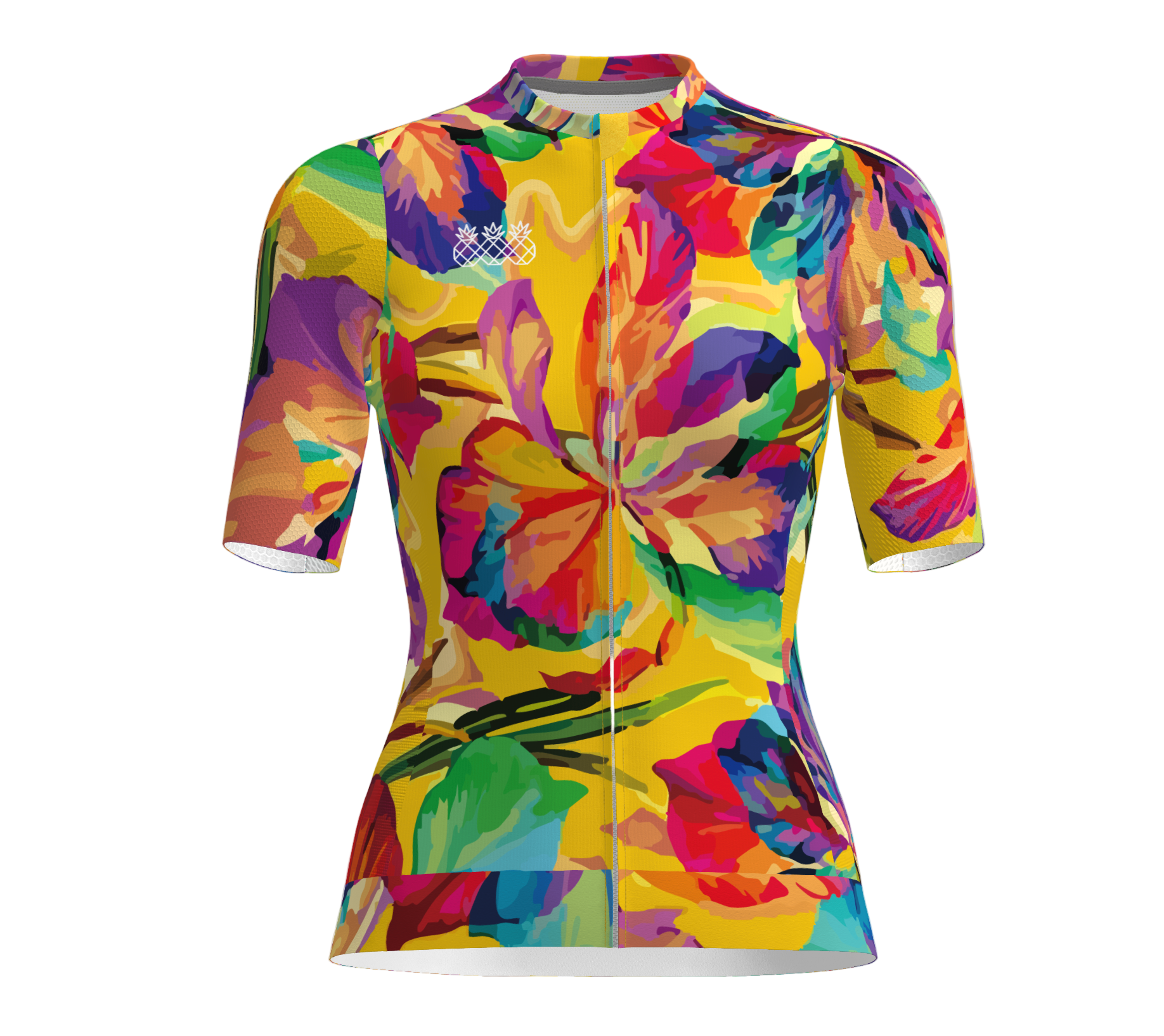 Women's Pro Jersey | Yellow Flowers