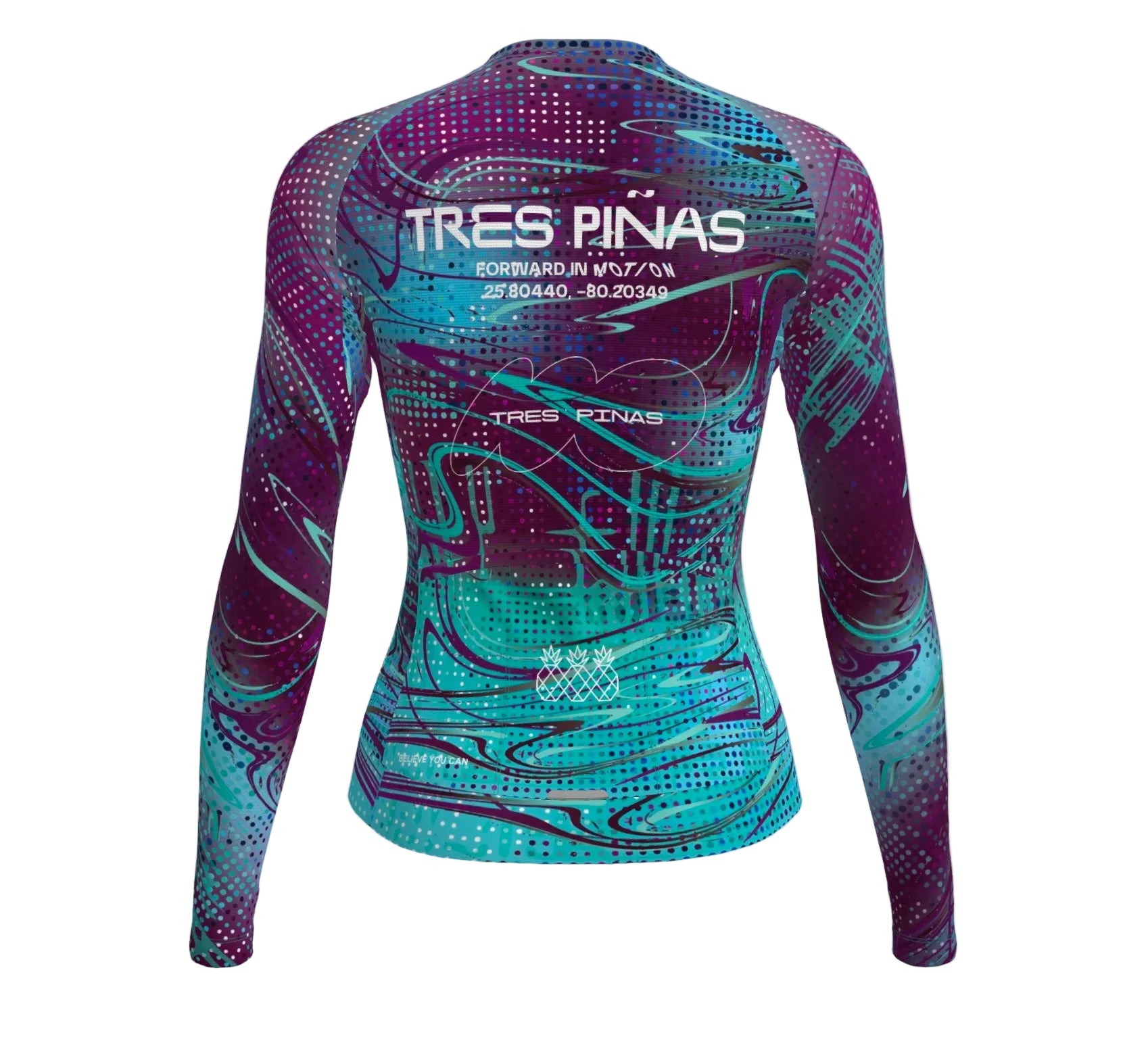 Long Sleeve Pro Jersey | Lunar Wave – Tres Piñas