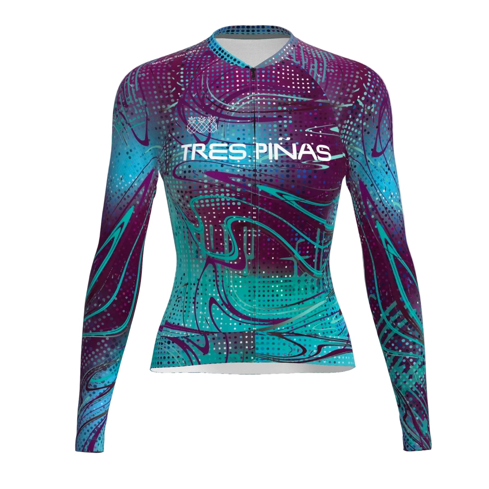 Women's Long Sleeve Pro Jersey  | Lunar Wave