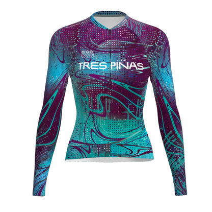 Women's Long Sleeve Pro Jersey  | Lunar Wave
