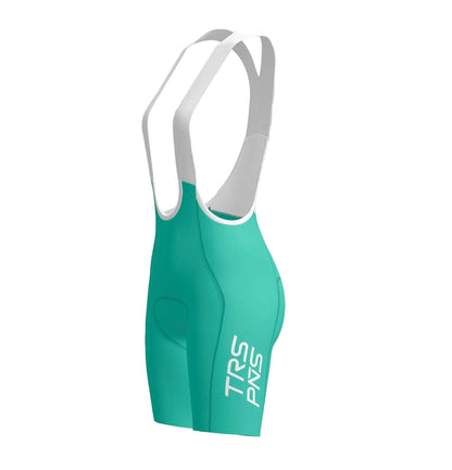 Women's Seamless Bibs | Aqua