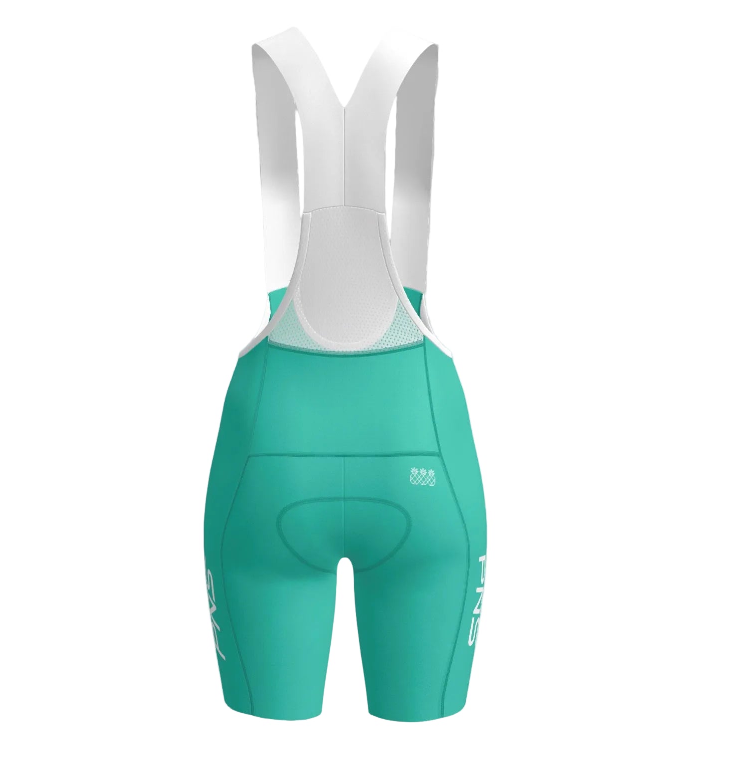 Women's Seamless Bibs | Aqua