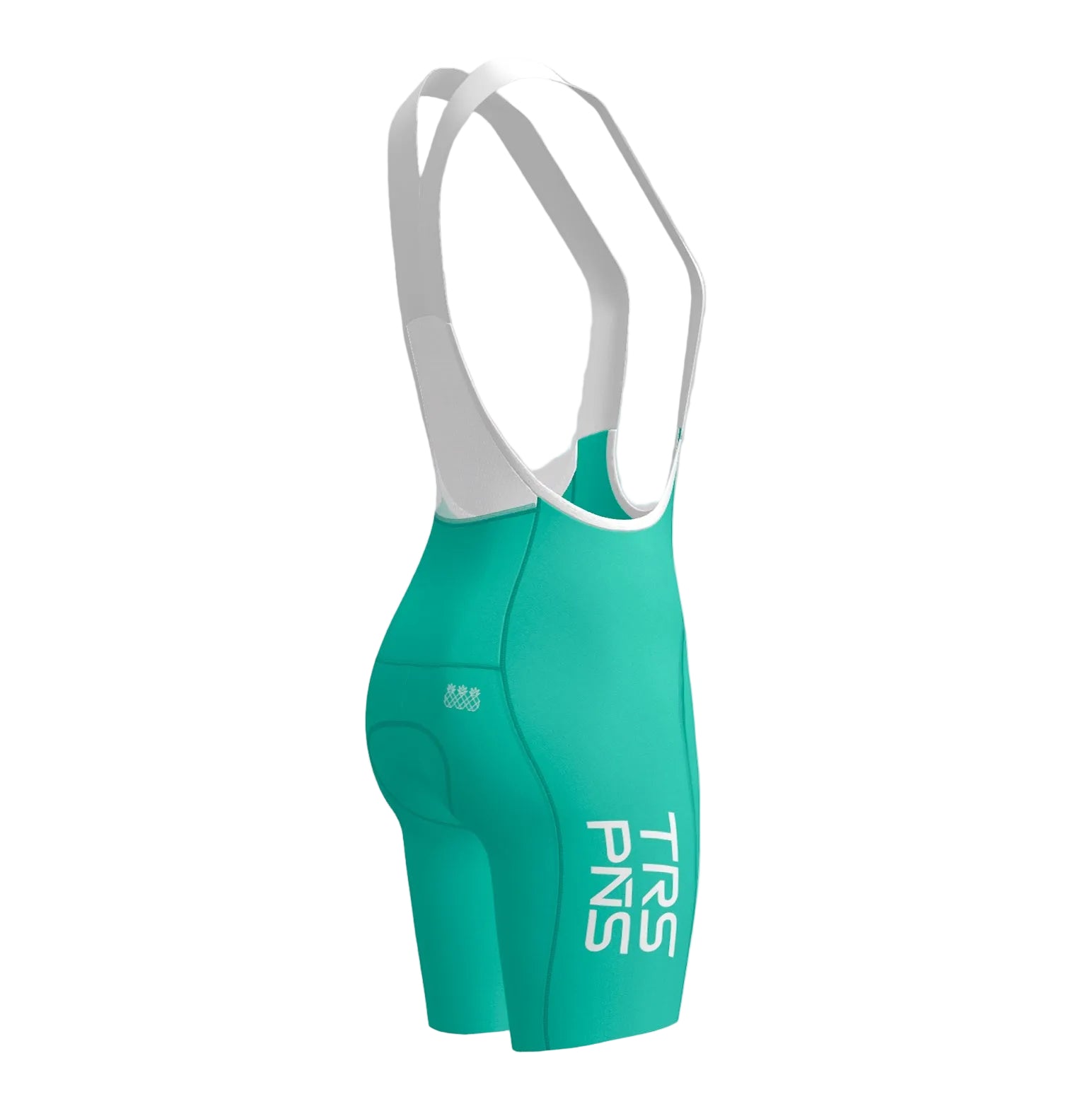 Women's Seamless Bibs | Aqua