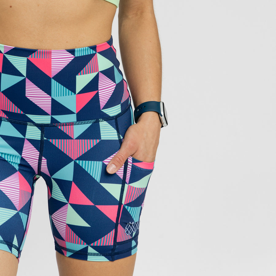 Women's OMG Shorts 6" |  Pink Nautical