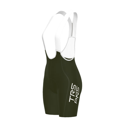 Women's Seamless Bibs | Dark Green