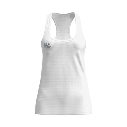 Women's Racerback Tank | White