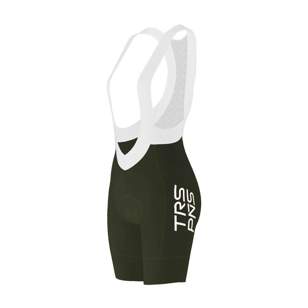 Women's Seamless Bibs | Dark Green