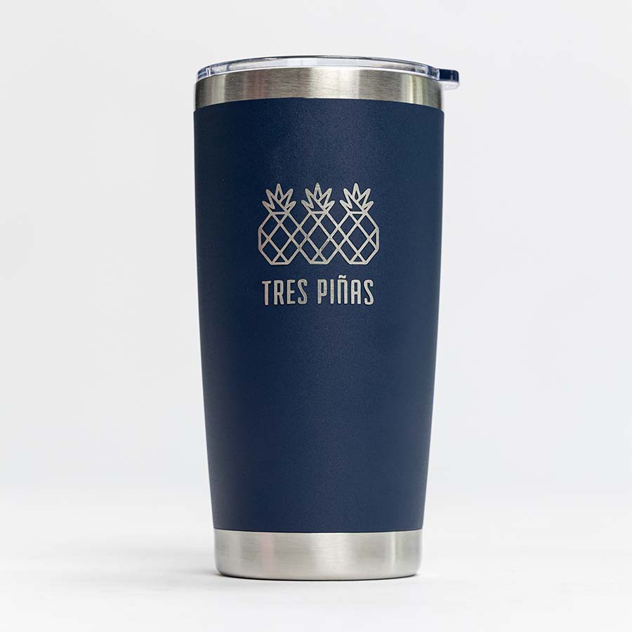 Tres Piñas Coffee Mug | Navy Blue