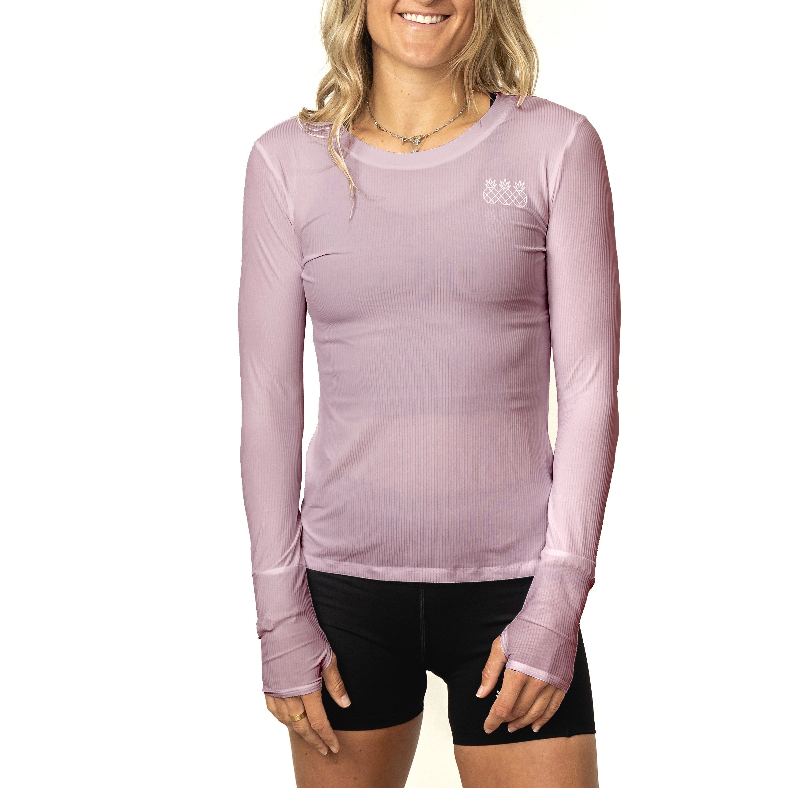 Women's Dry Fit Long Sleeve | Pink