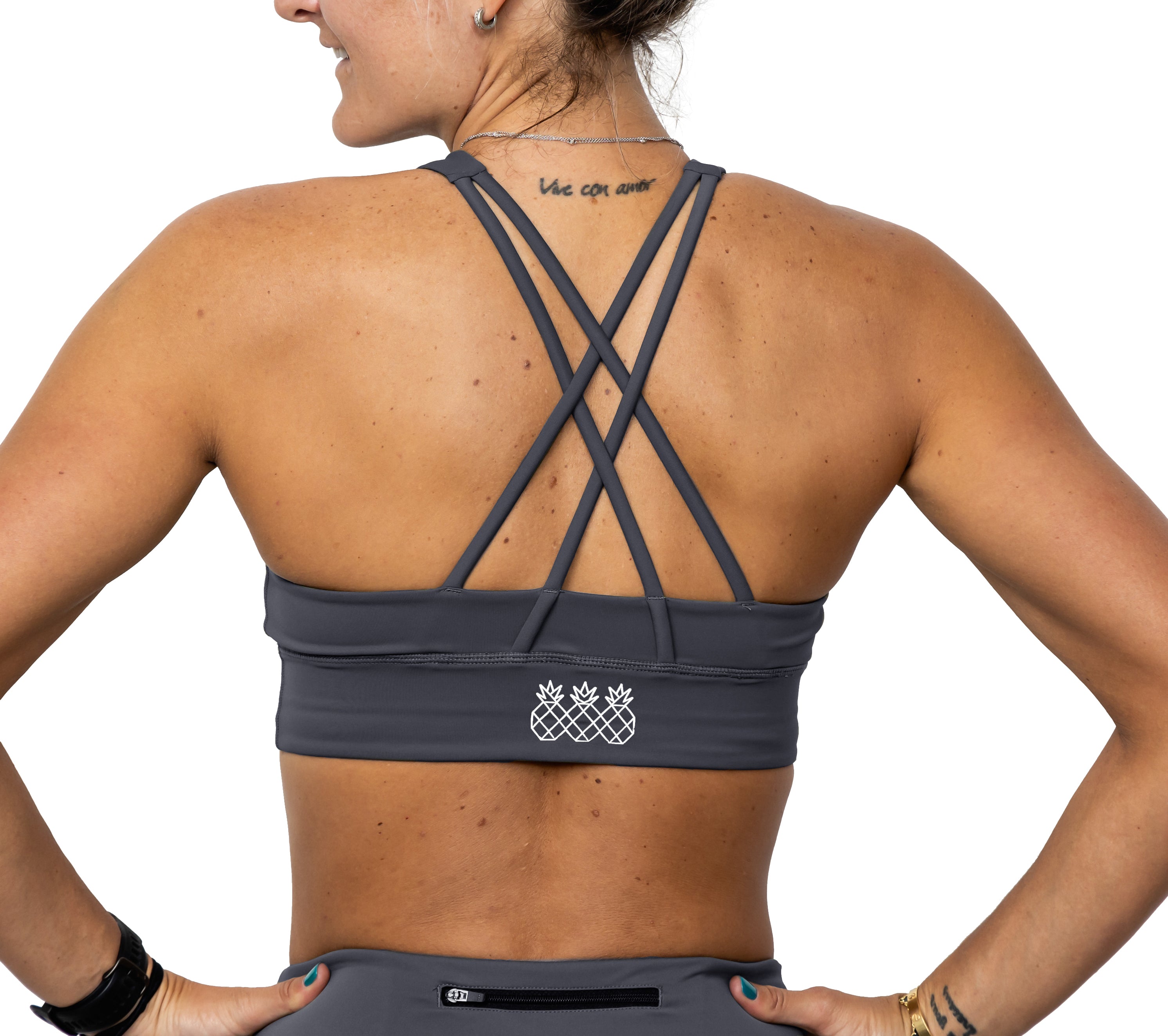 Women's Finesse Sports Bra | Gray