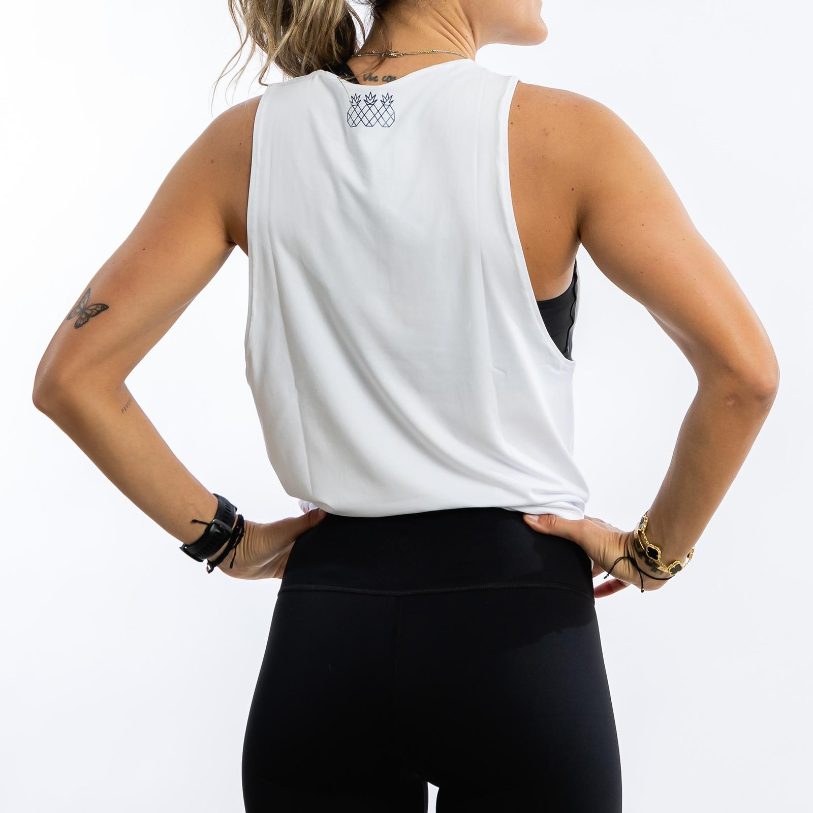 Women's Muscle Tank | Latina White