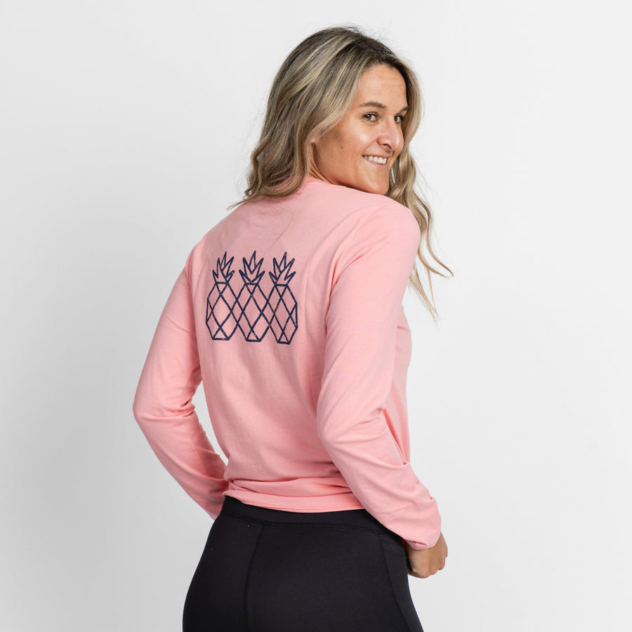 Women's Transition Long Sleeve Tee | Pink