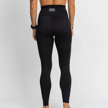 Women's Finesse Leggings With Pockets |  Black