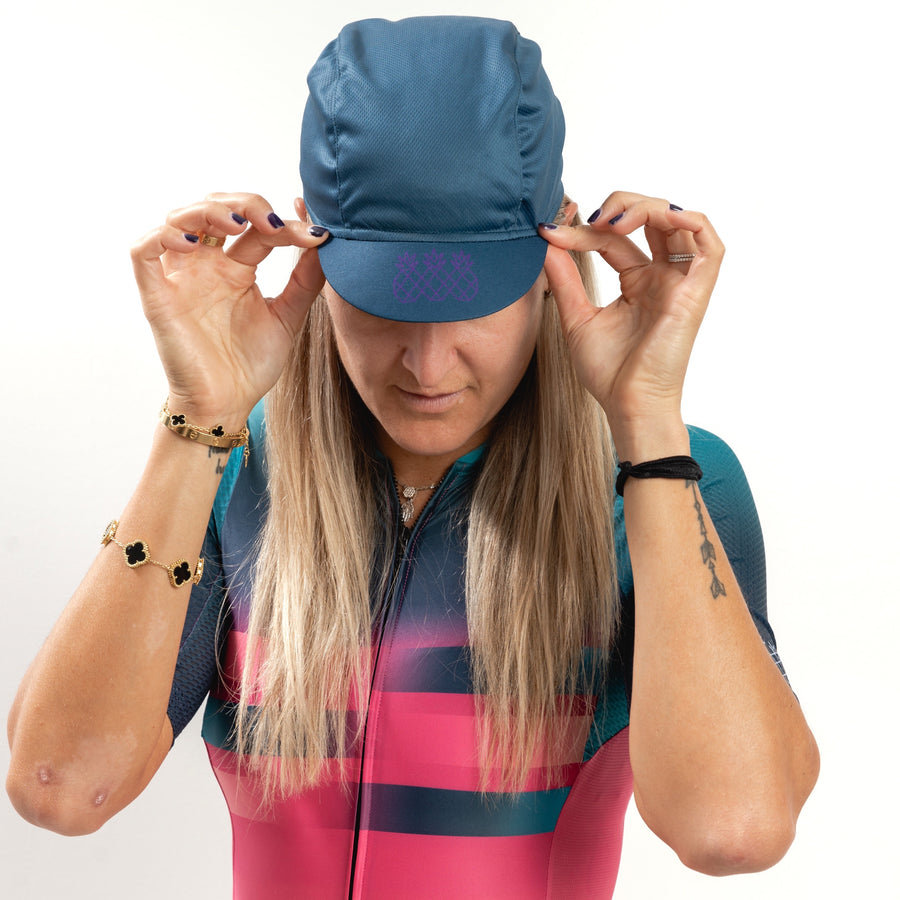 Cycling Cap | Smooth Blues
