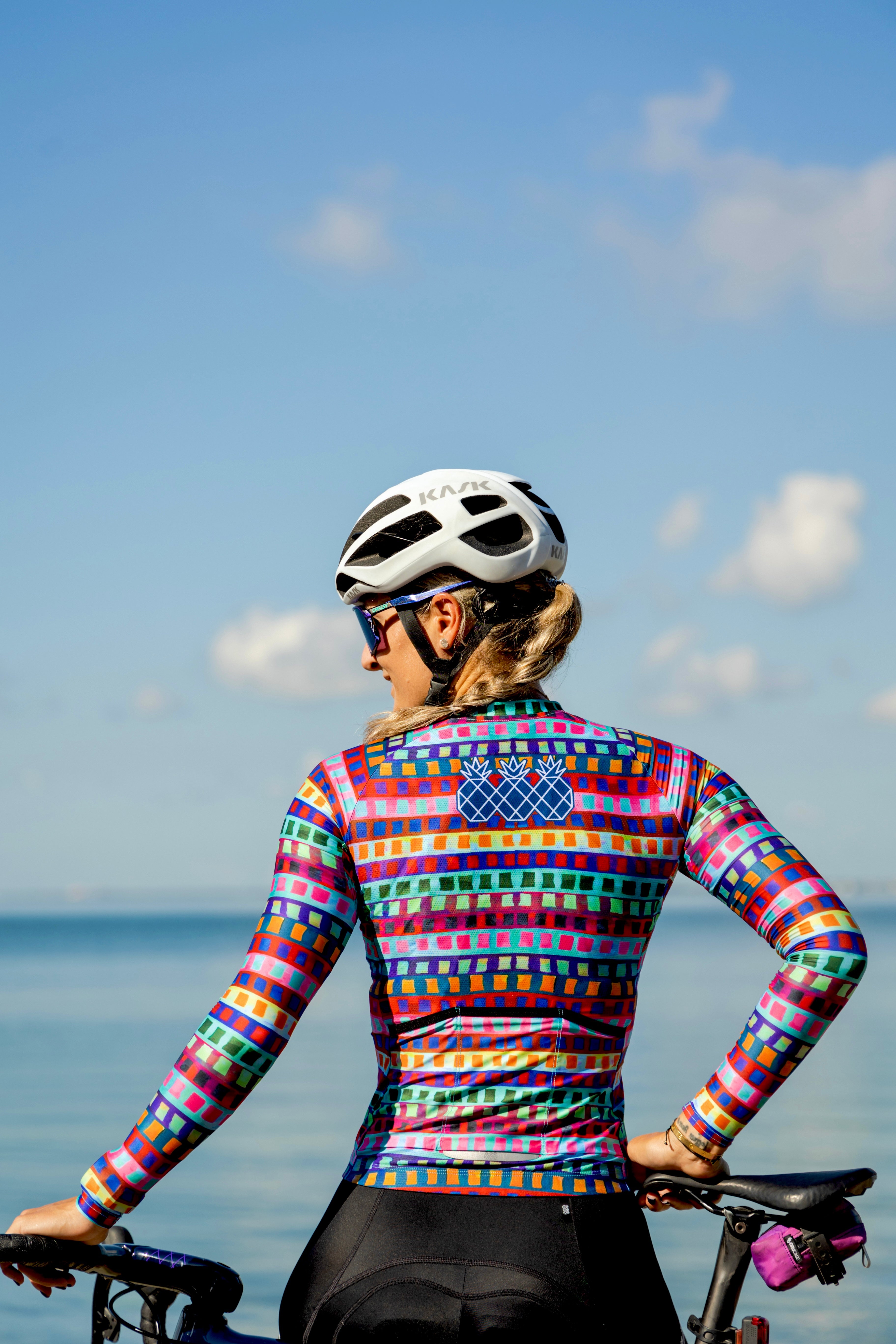 Women's Long Sleeve Racer Jersey | Loud Luau